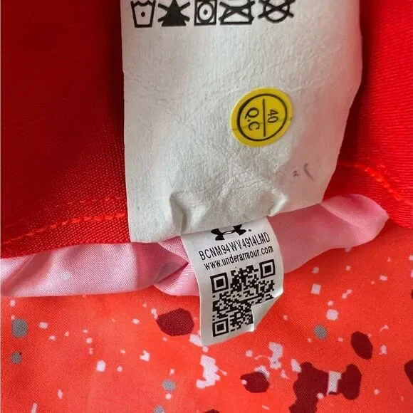 Under Armour Woven Adapt Shorts Orange (Radio Red) - Picture 9 of 9